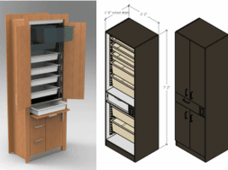 Nurse Serve Storage Unit