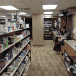 A well stocked pharmacy